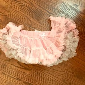 Pink and grey tutu